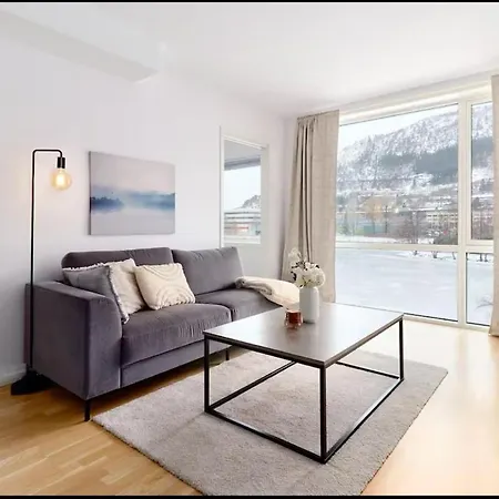 2 Bedroom, View, Light Rail, ברגן